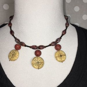 Unique handmade statement necklace